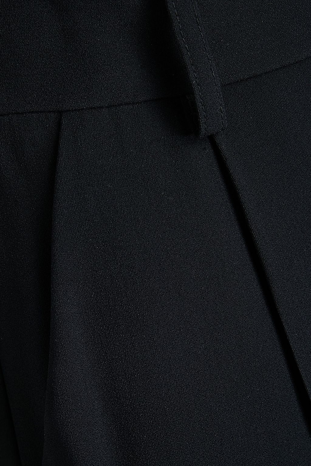 EMPORIO ARMANI 새틴 크레이프 테이퍼드 팬츠