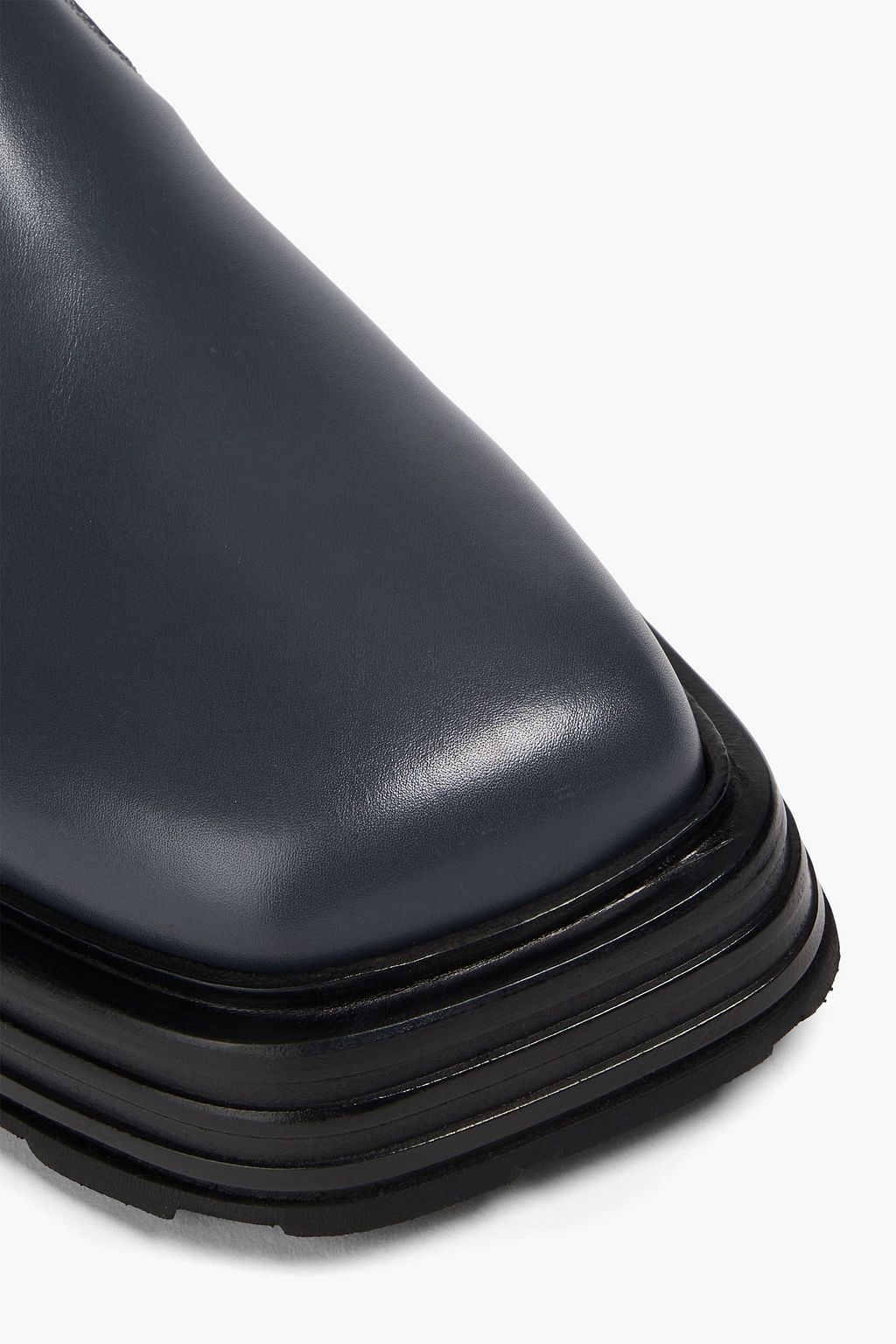 JIL SANDER Leather Chelsea boots