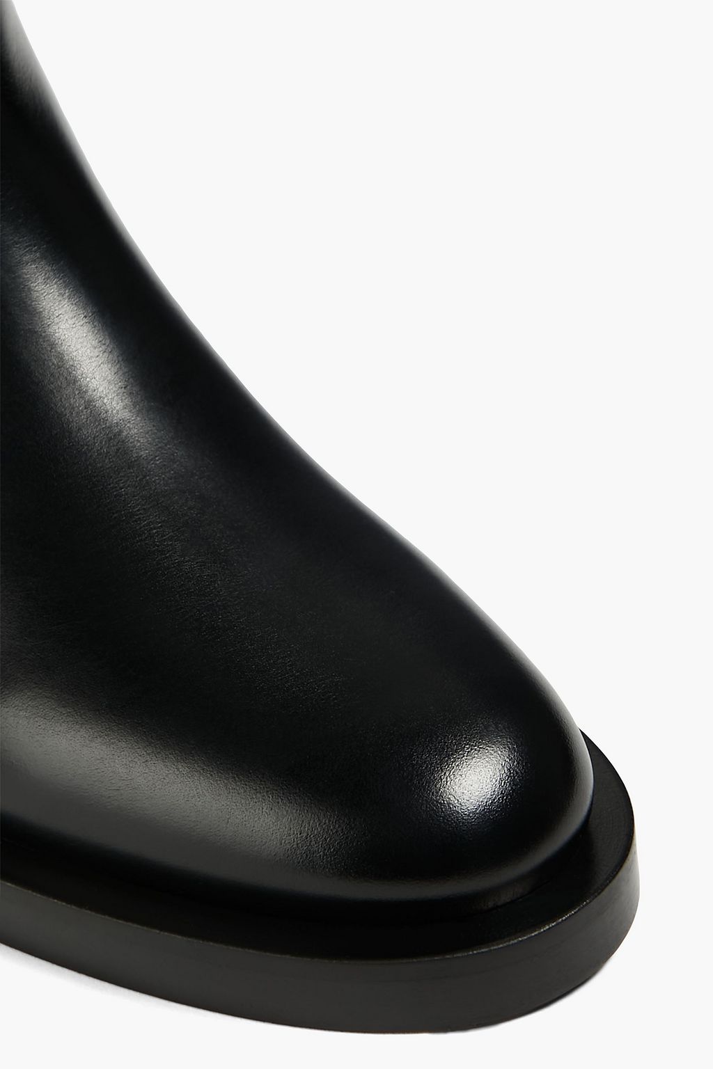 VALENTINO GARAVANI VLOGO Signature leather knee boots