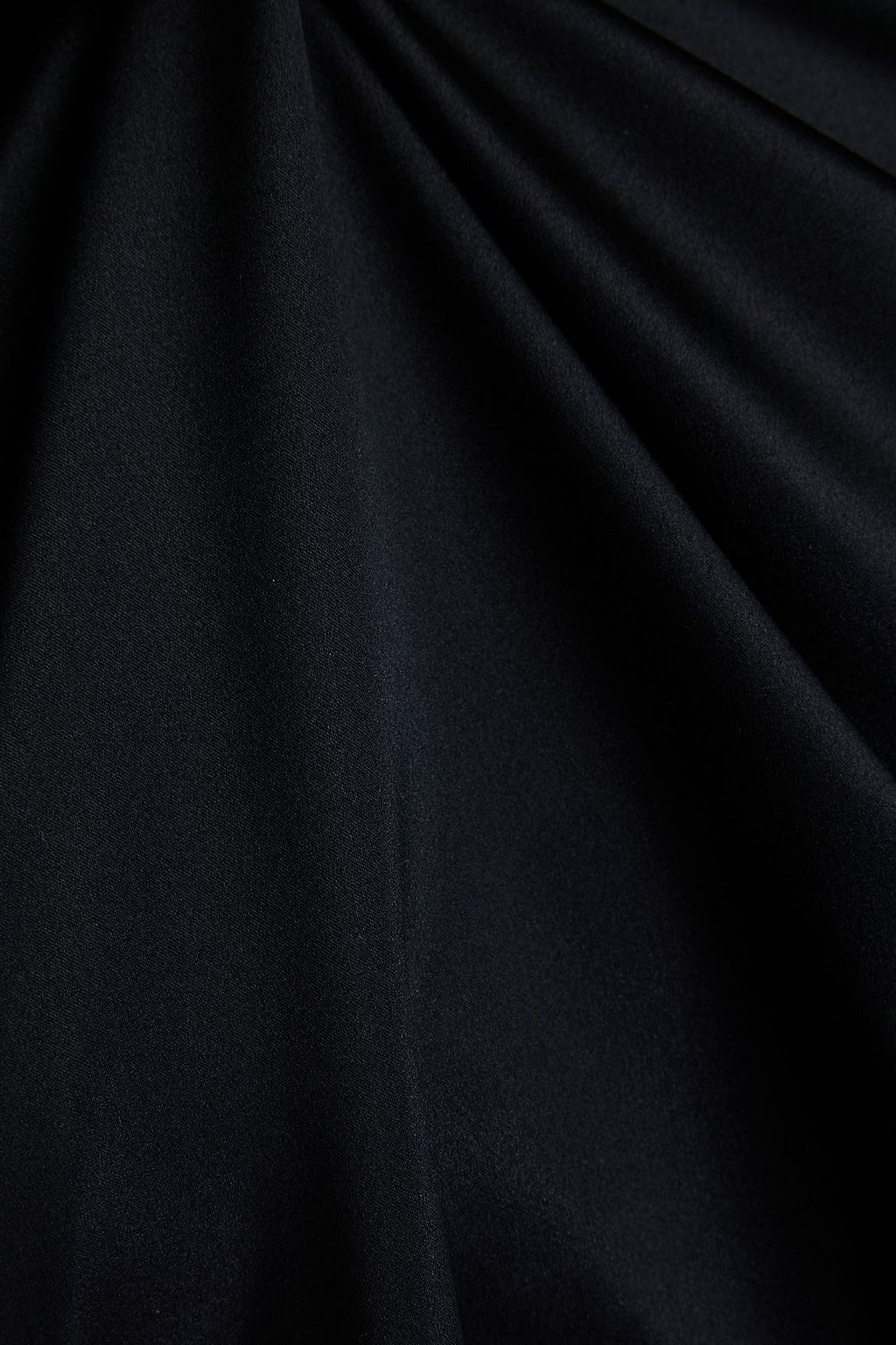 EMPORIO ARMANI Stretch-silk satin top