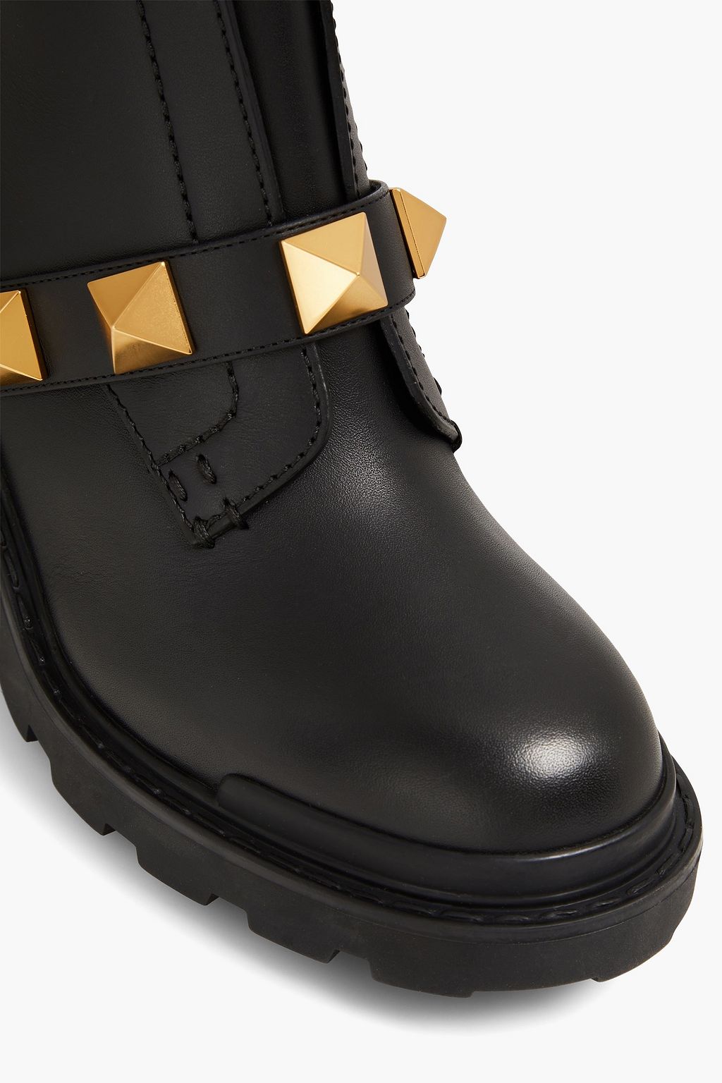 VALENTINO GARAVANI Roman Stud leather ankle boots