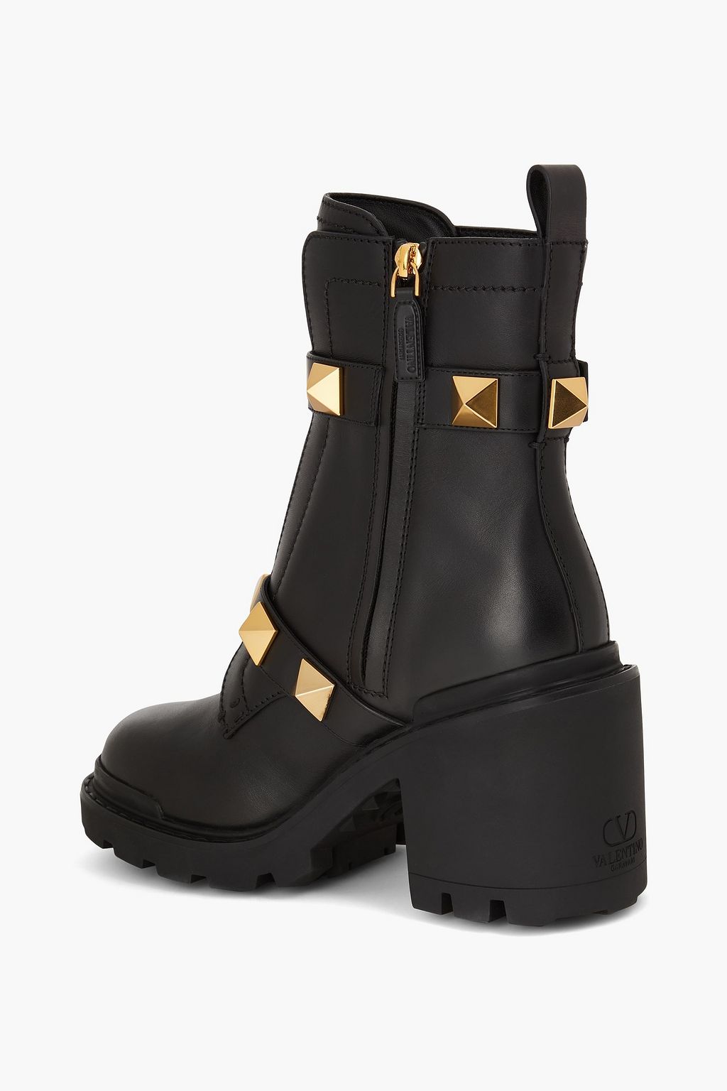 VALENTINO GARAVANI Roman Stud leather ankle boots
