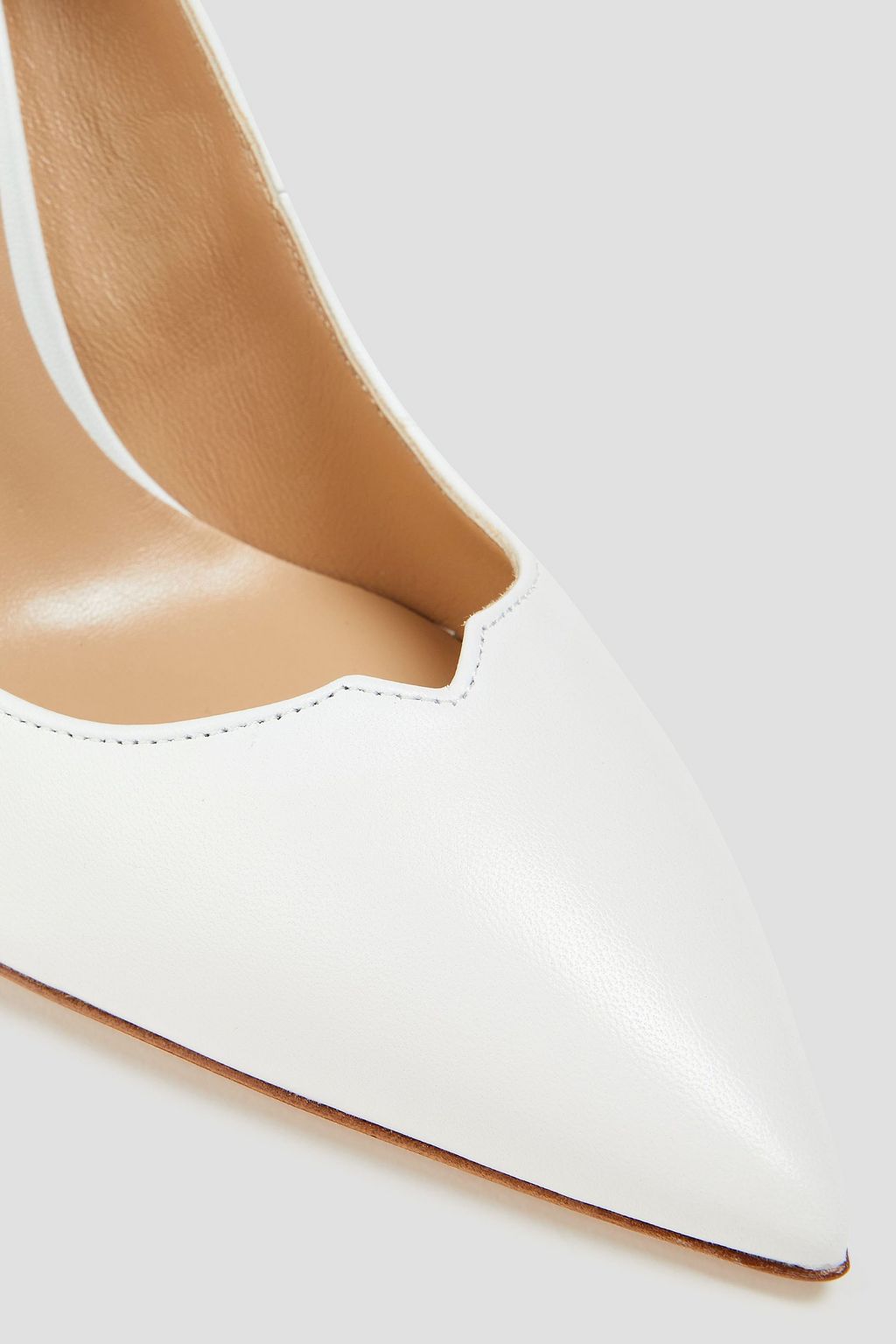 GIUSEPPE ZANOTTI Faux patent-leather pumps