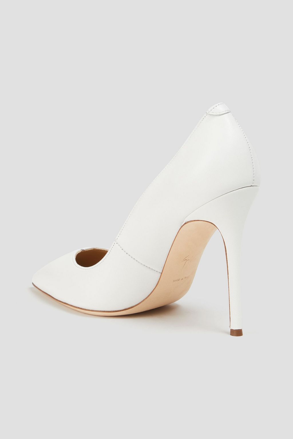 GIUSEPPE ZANOTTI Faux patent-leather pumps