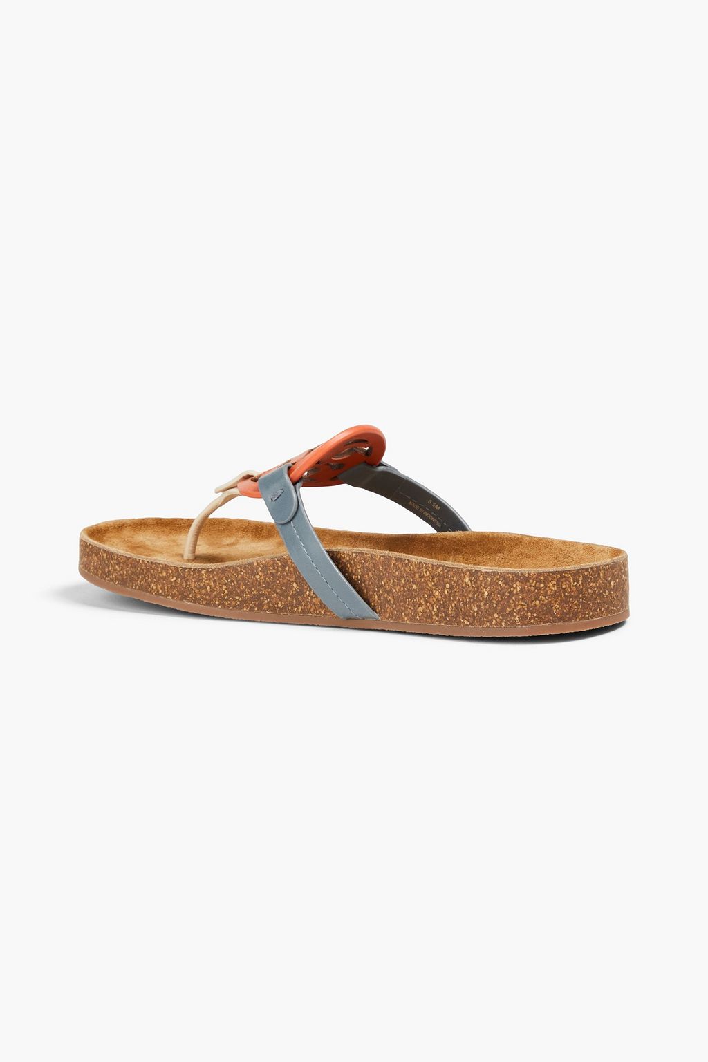 TORY BURCH 밀러 클라우드 컬러블록 가죽 샌들