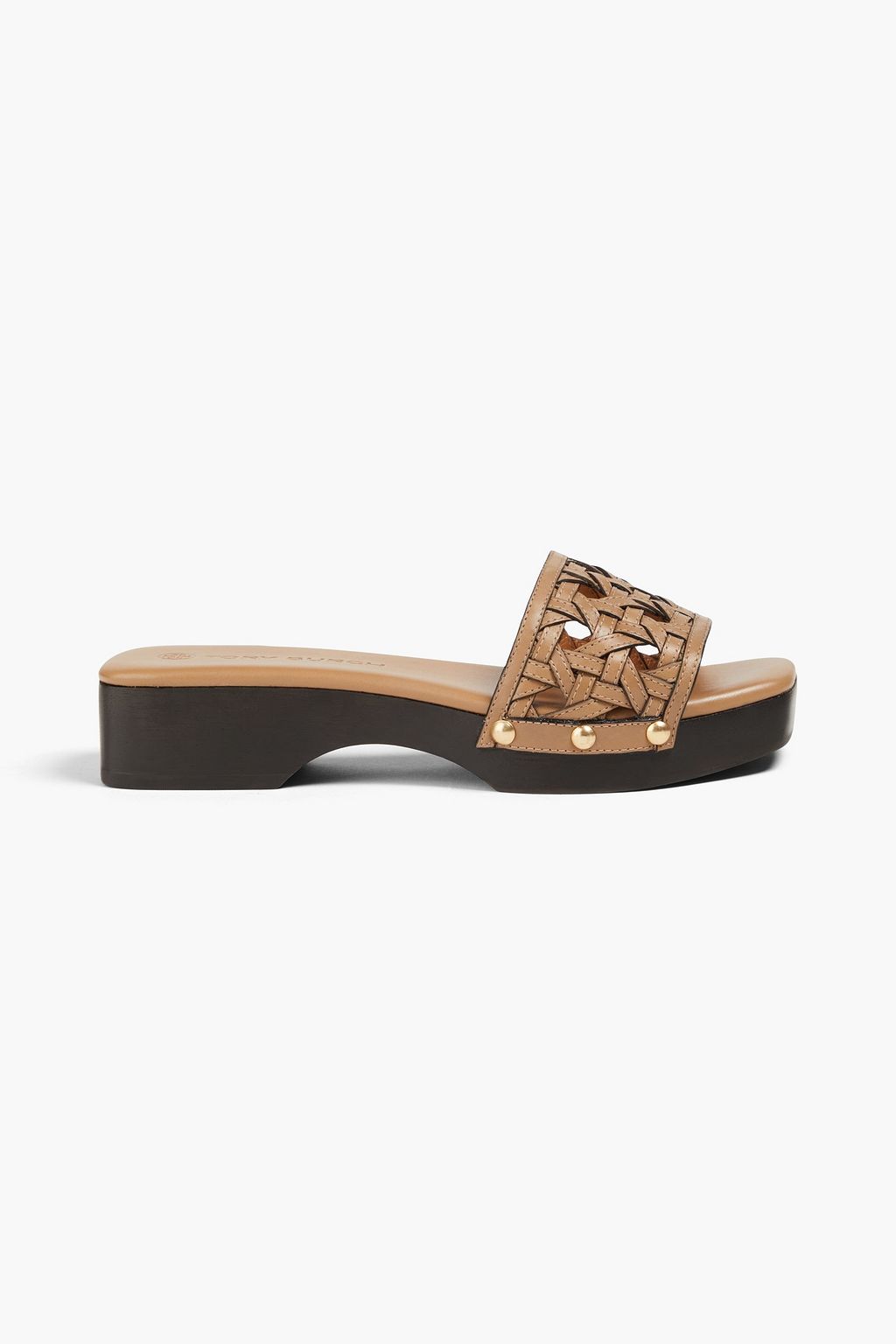 TORY BURCH Woven leather mules | THE OUTNET