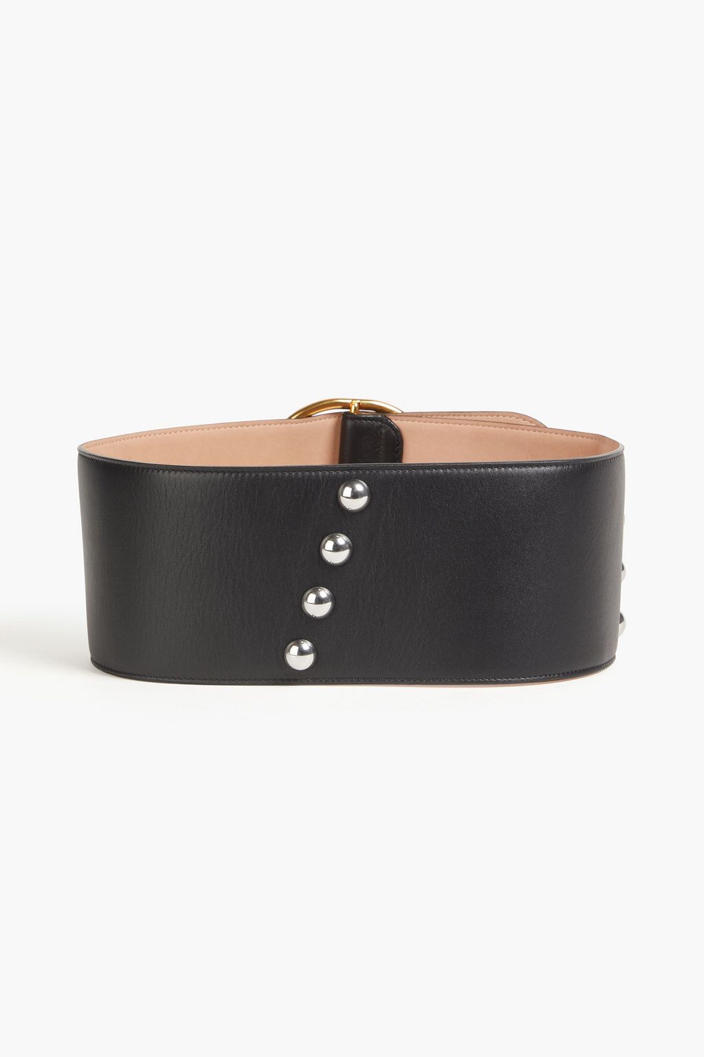ALAÏA Studded leather waist belt