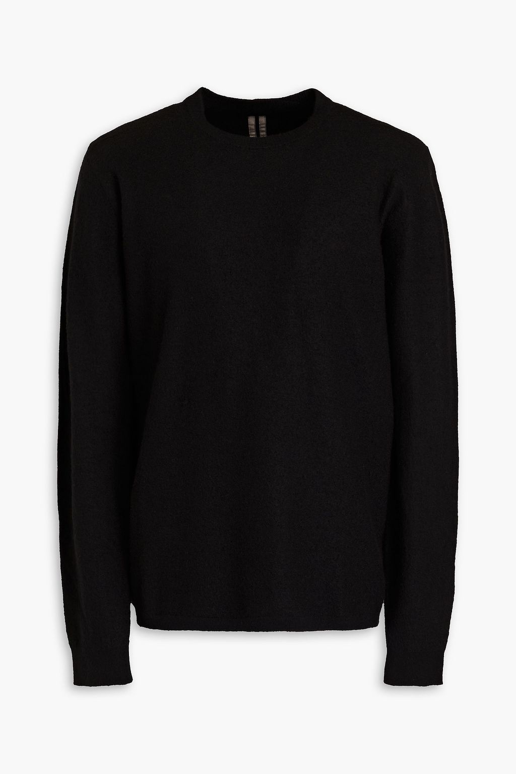rick owens biker sweater