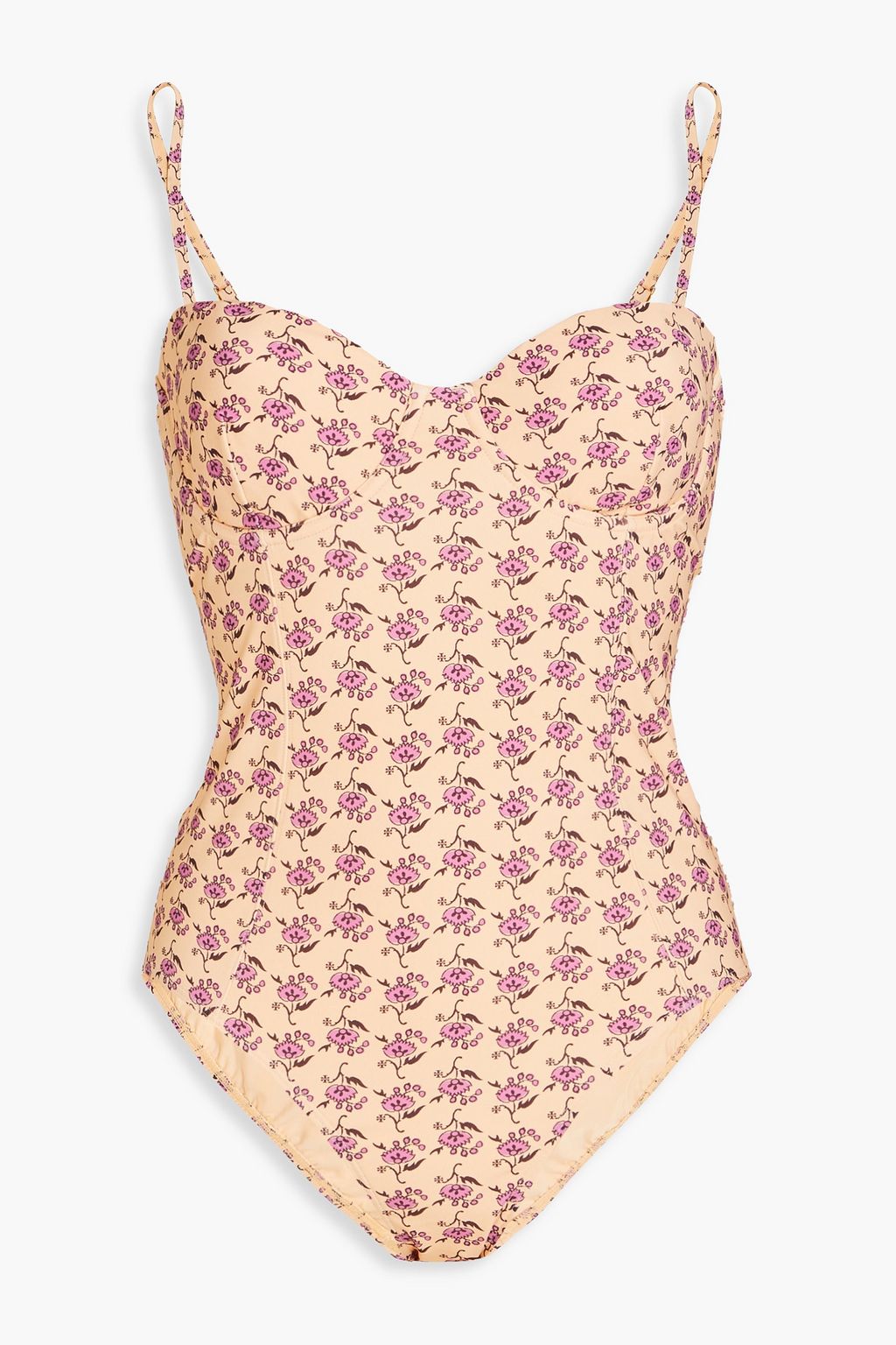 TORY BURCH Floral-print swimsuit | THE OUTNET