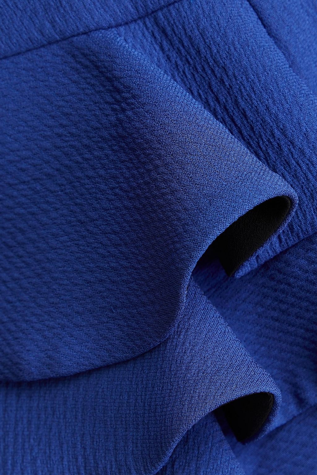 EMPORIO ARMANI Ruffled crepe jacket