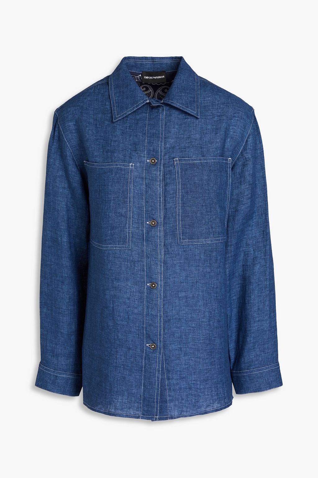 Emporio armani dress shirt sales