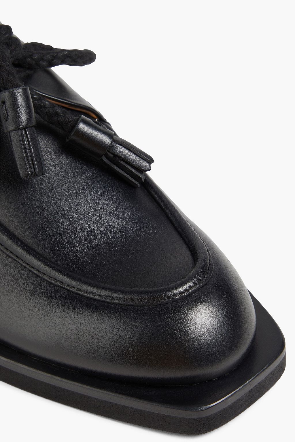 EMPORIO ARMANI Leather derby shoes