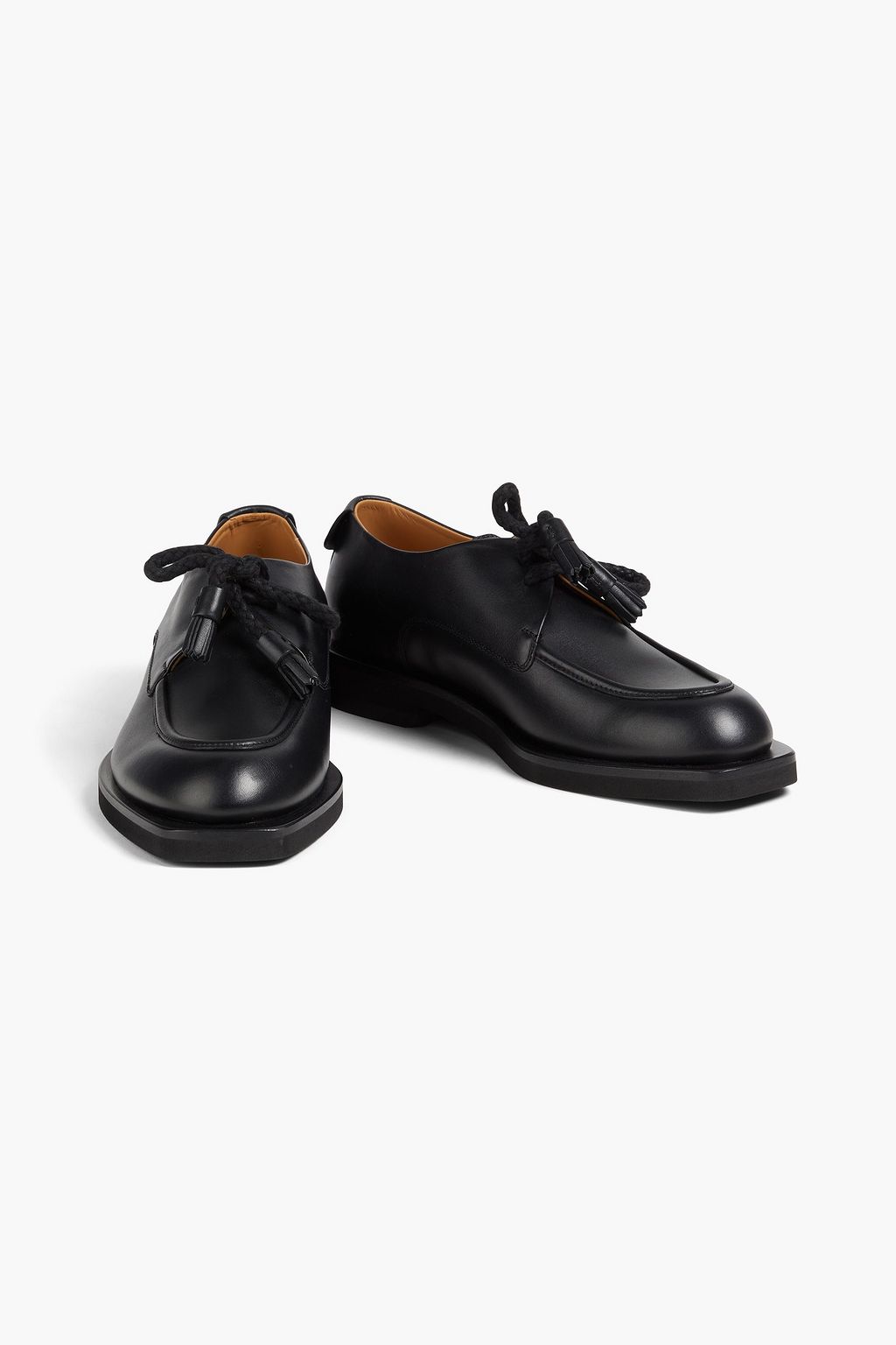 EMPORIO ARMANI Leather derby shoes