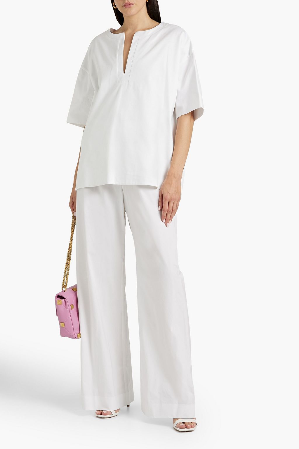 VALENTINO GARAVANI Cotton-jersey top