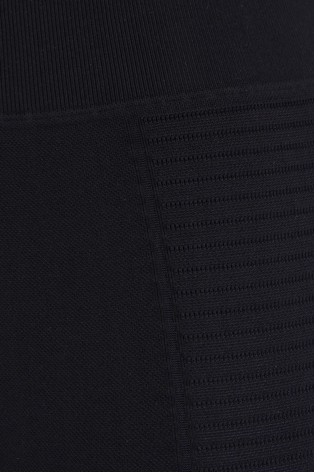 RICK OWENS شورت من نسيج بحبكة مطاطية