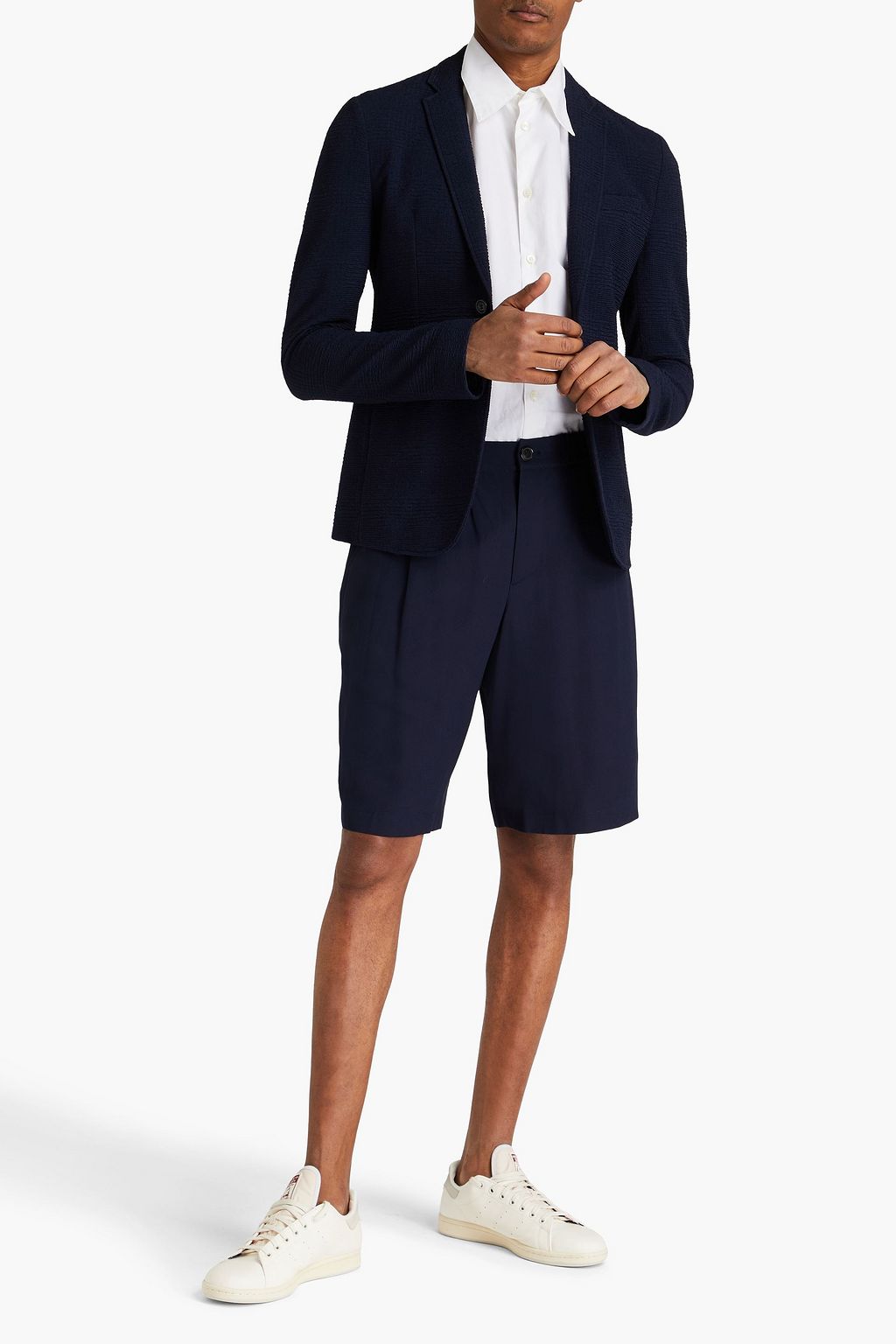EMPORIO ARMANI Cloqué blazer