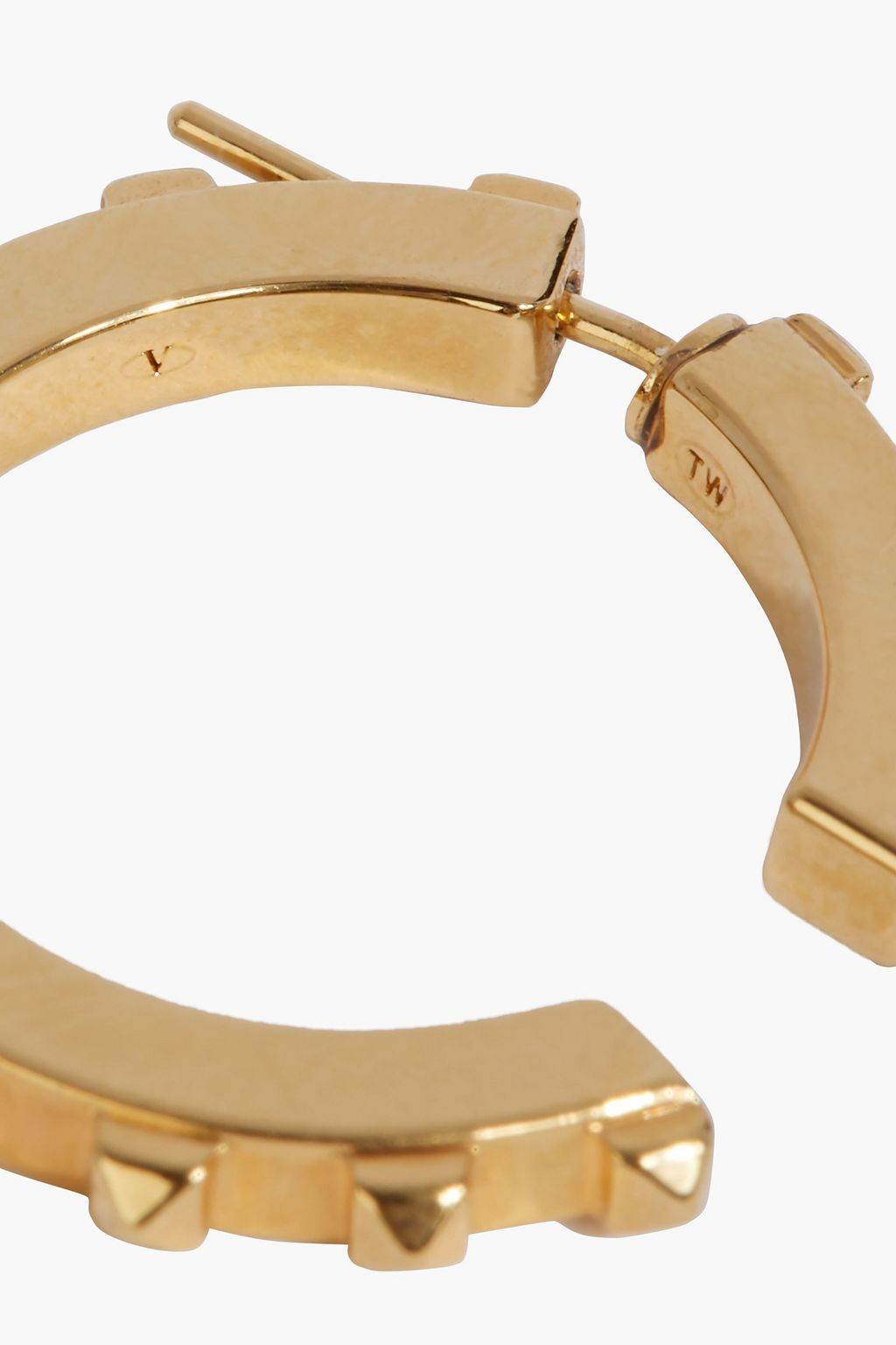 VALENTINO GARAVANI Studded gold-tone earrings