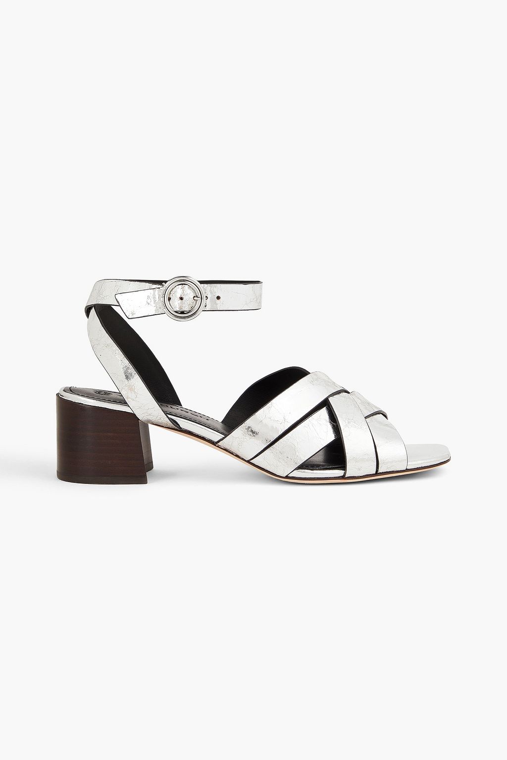 Silver tory hotsell burch sandals