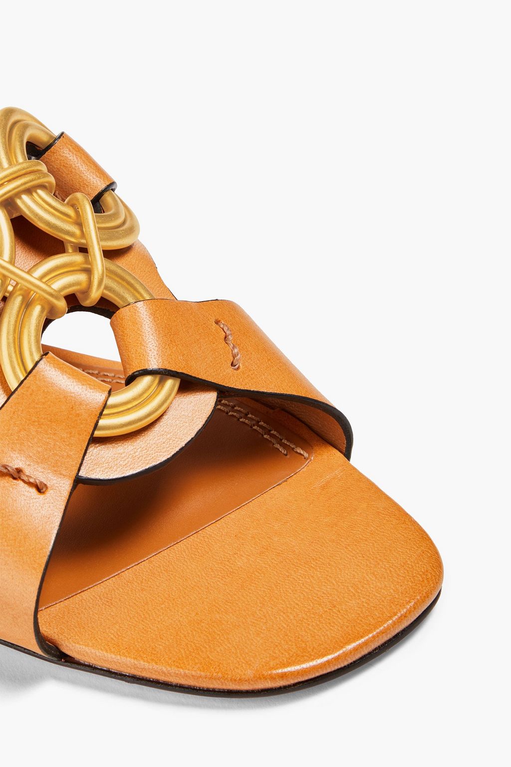 TORY BURCH レザー スリングバックサンダル