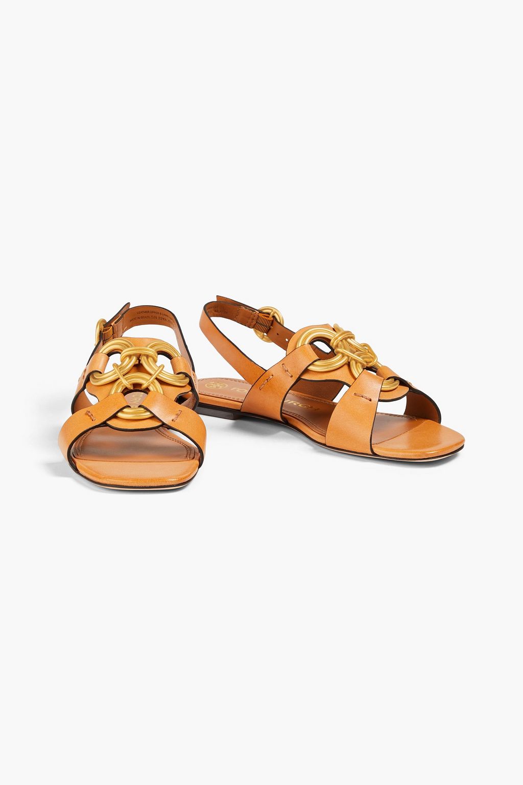 TORY BURCH レザー スリングバックサンダル