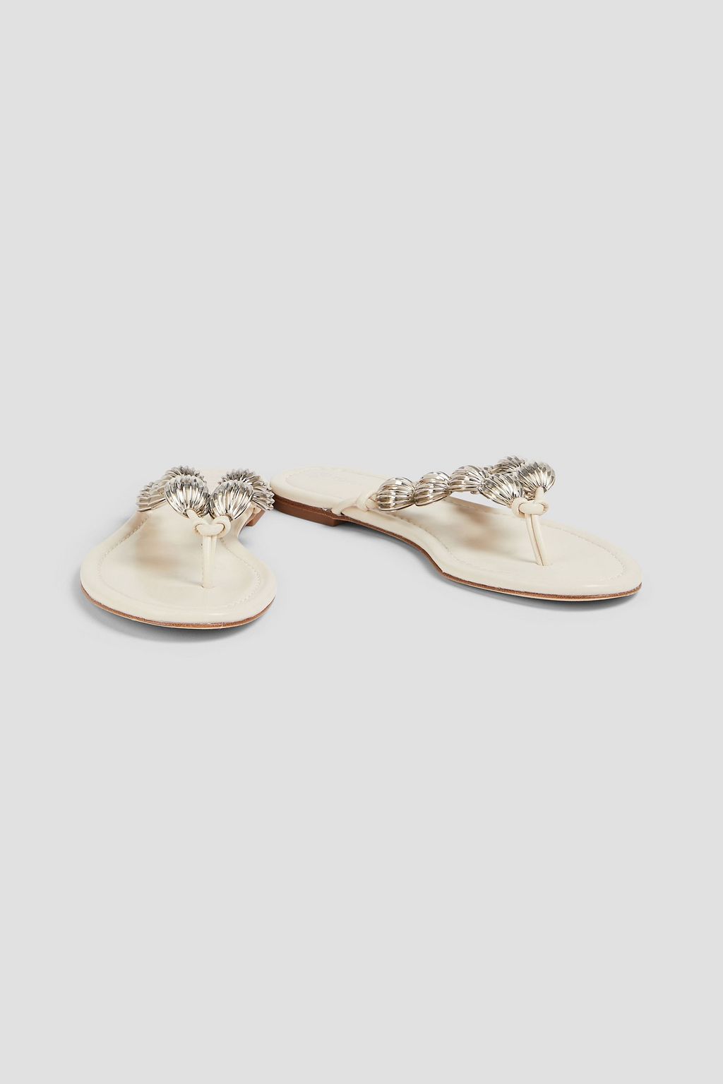 TORY BURCH Sandalen aus Leder mit Verzierung