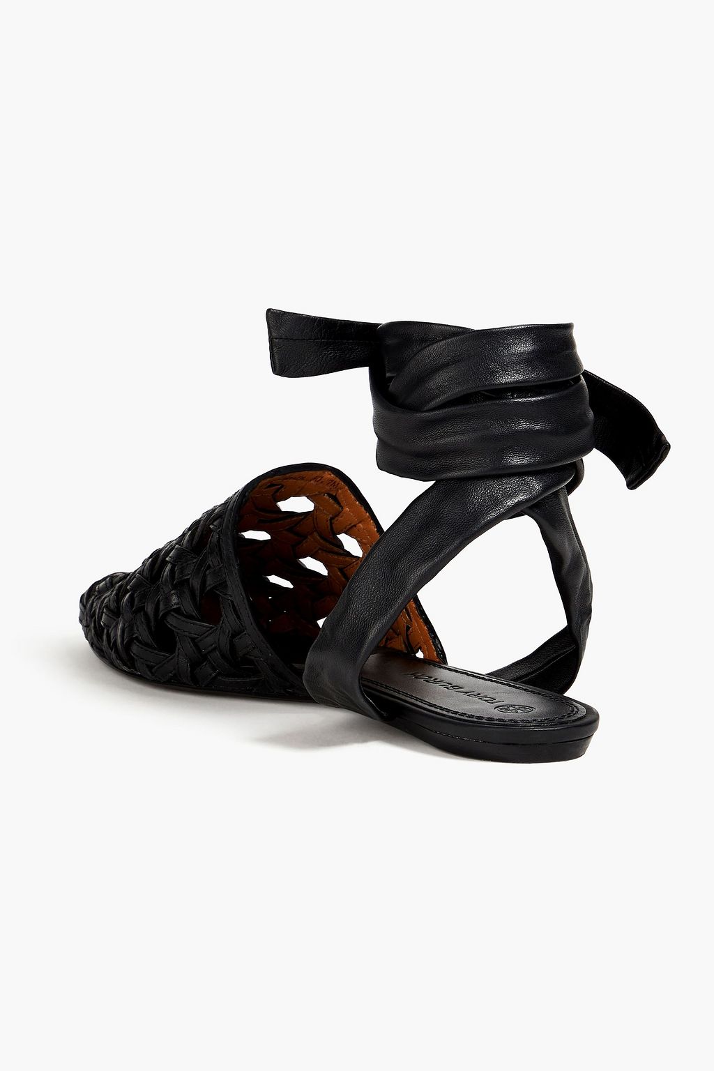 TORY BURCH 브레이디드 가죽 플랫