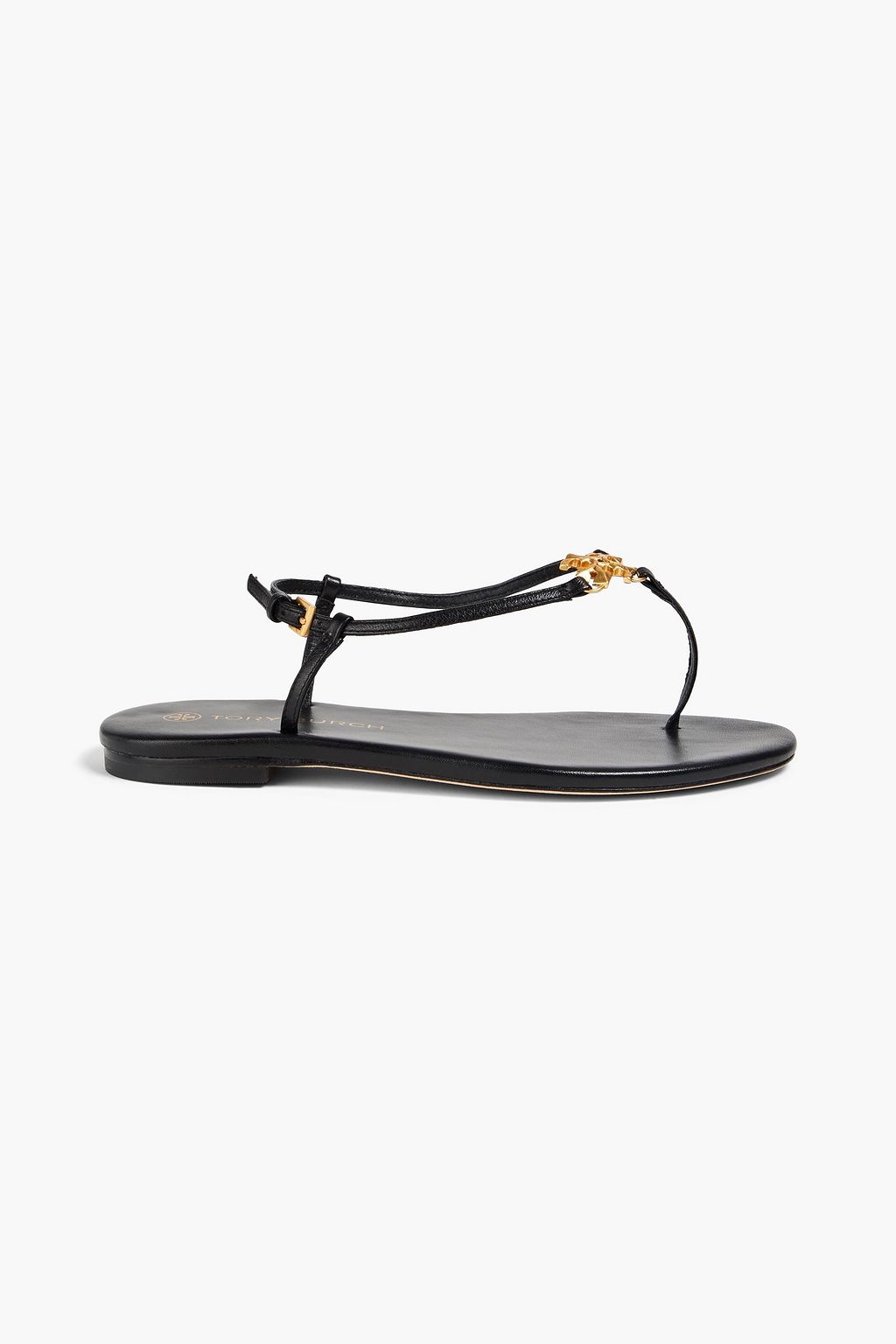 TORY BURCH Embellished leather sandals | THE OUTNET