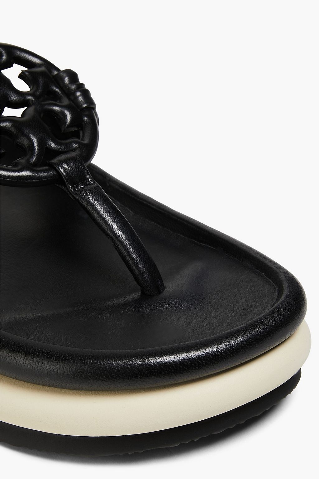 TORY BURCH Miller Cloud Puff leather platform sandals