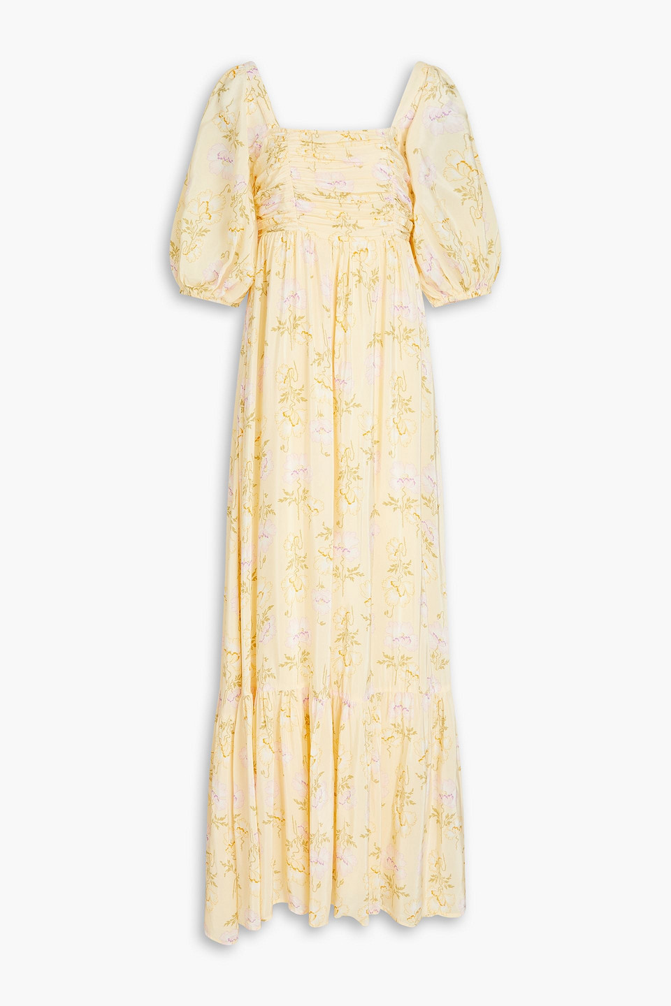 angie linen dress Angie Halter Linen Midi Dress Porcelain