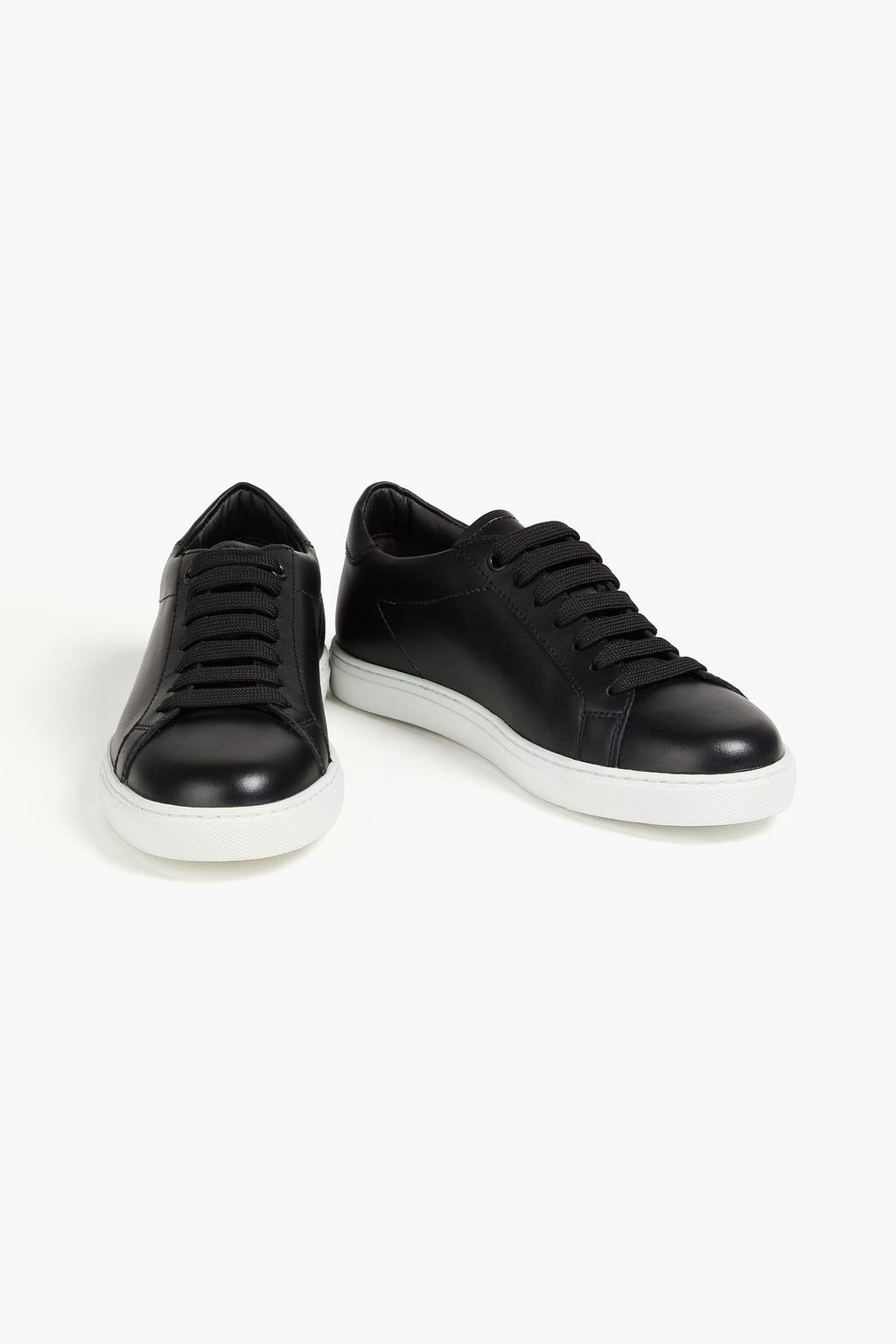 EMPORIO ARMANI 가죽 스니커즈