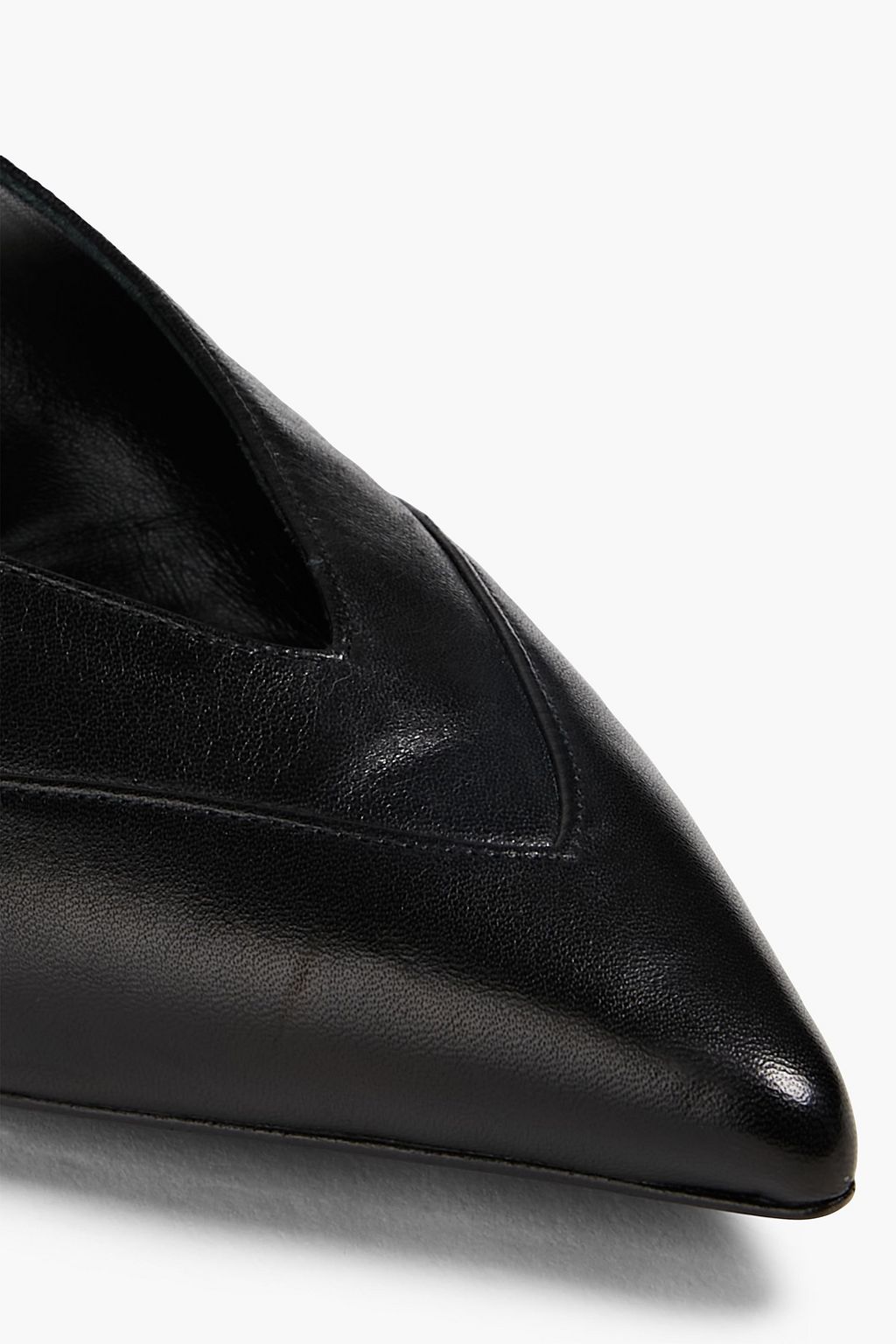 EMPORIO ARMANI レザー パンプス