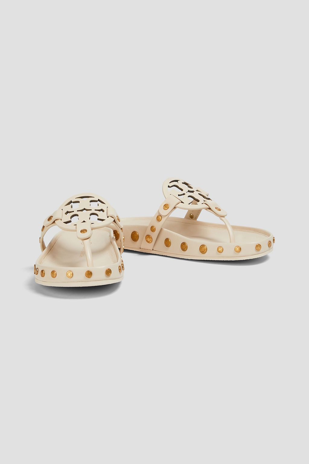 밀러 클라우드 코인 스터드 레더 샌들 | 토리버치 | 페칭 FETCHING