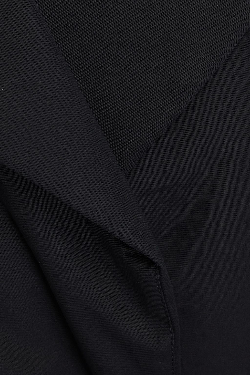 EMPORIO ARMANI Belted cotton-blend trench coat