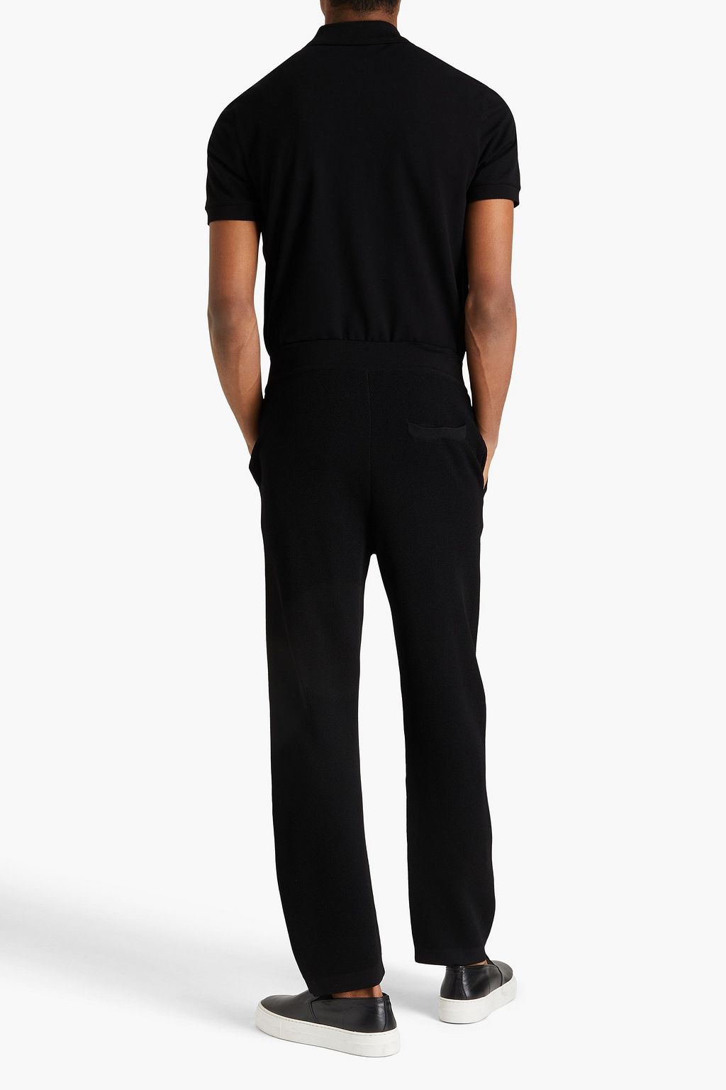 EMPORIO ARMANI 쉘 테이퍼드 팬츠