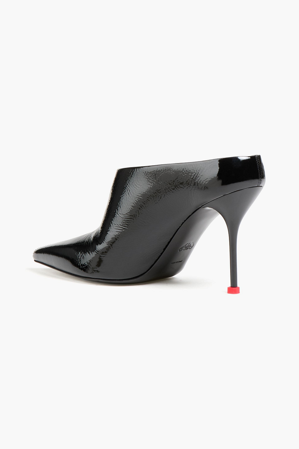  Mcqueen - Mules Aus Lackleder - Schwarz - Eu 36 