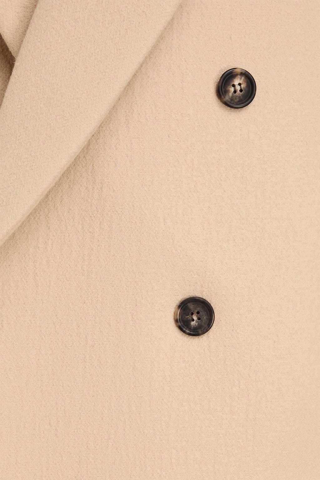 WARDROBE.NYC Double-breasted wool-felt coat