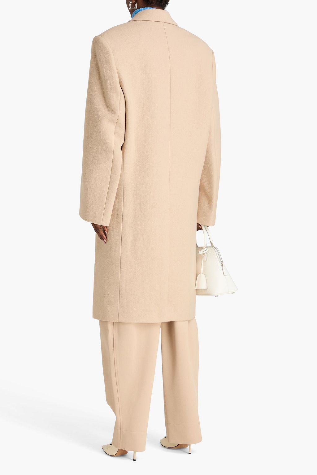 WARDROBE.NYC Double-breasted wool-felt coat