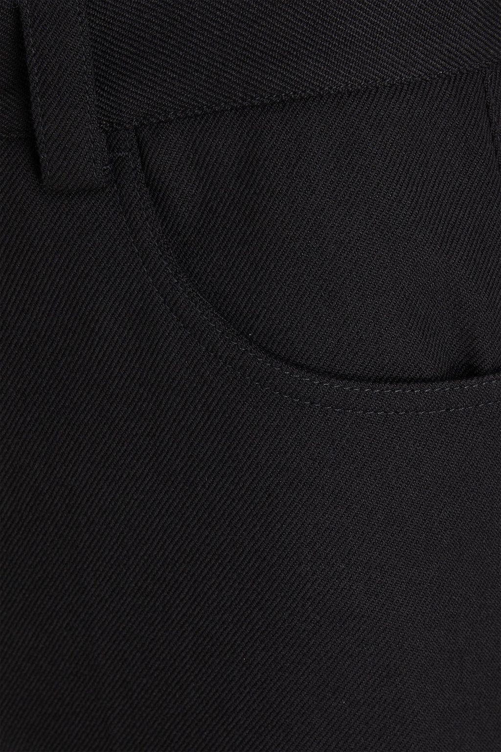 EMPORIO ARMANI Wool-twill pants