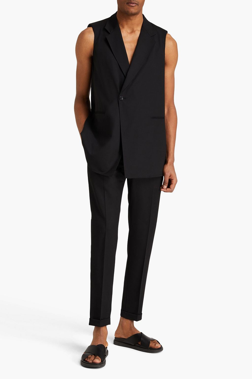EMPORIO ARMANI Wool vest