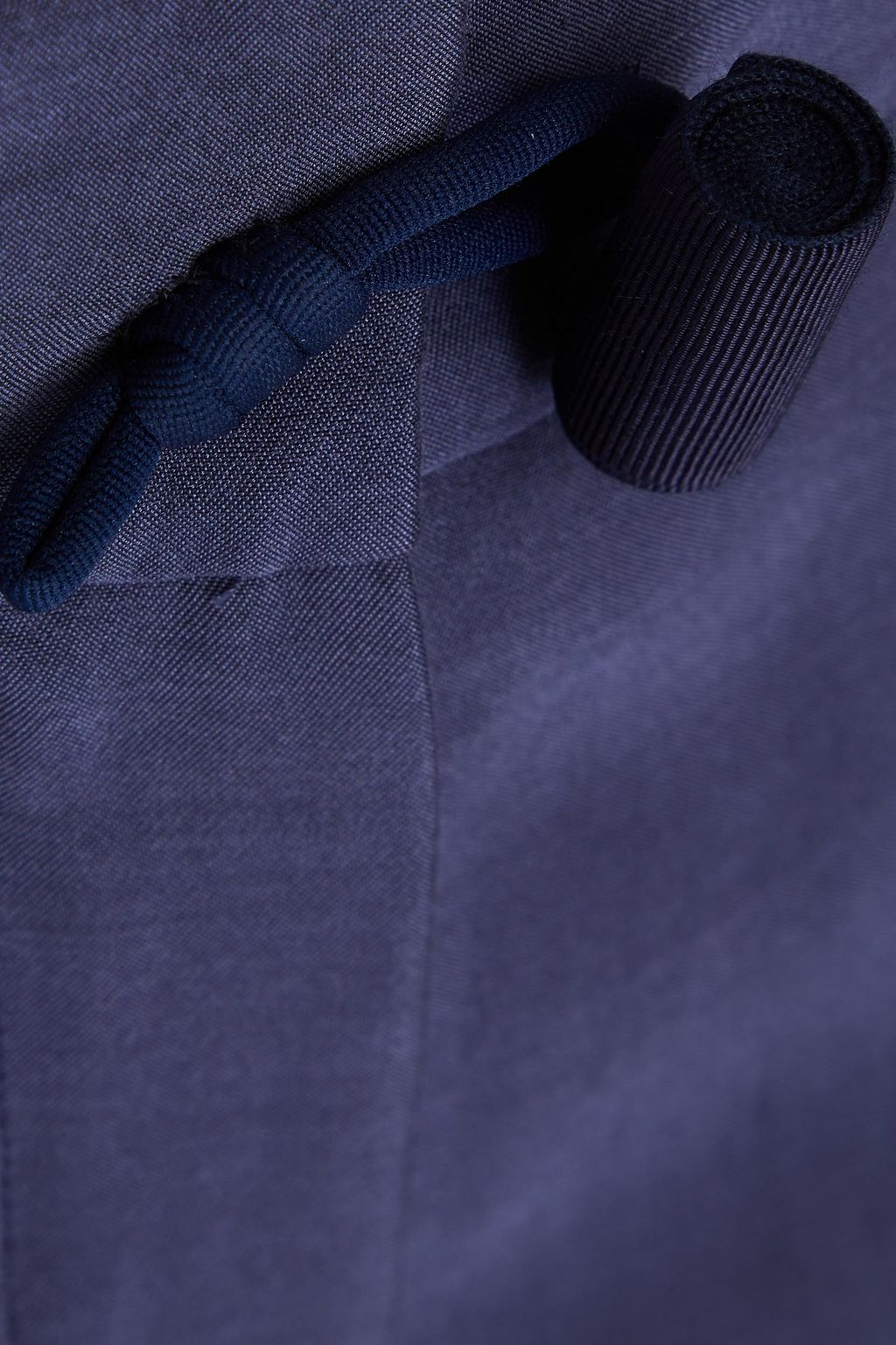 EMPORIO ARMANI Washed curpo and modal-blend tapered pants