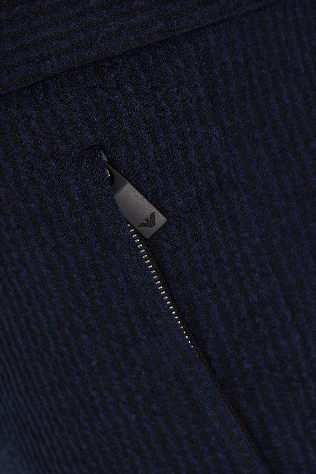 EMPORIO ARMANI Tapered jacquard suit pants