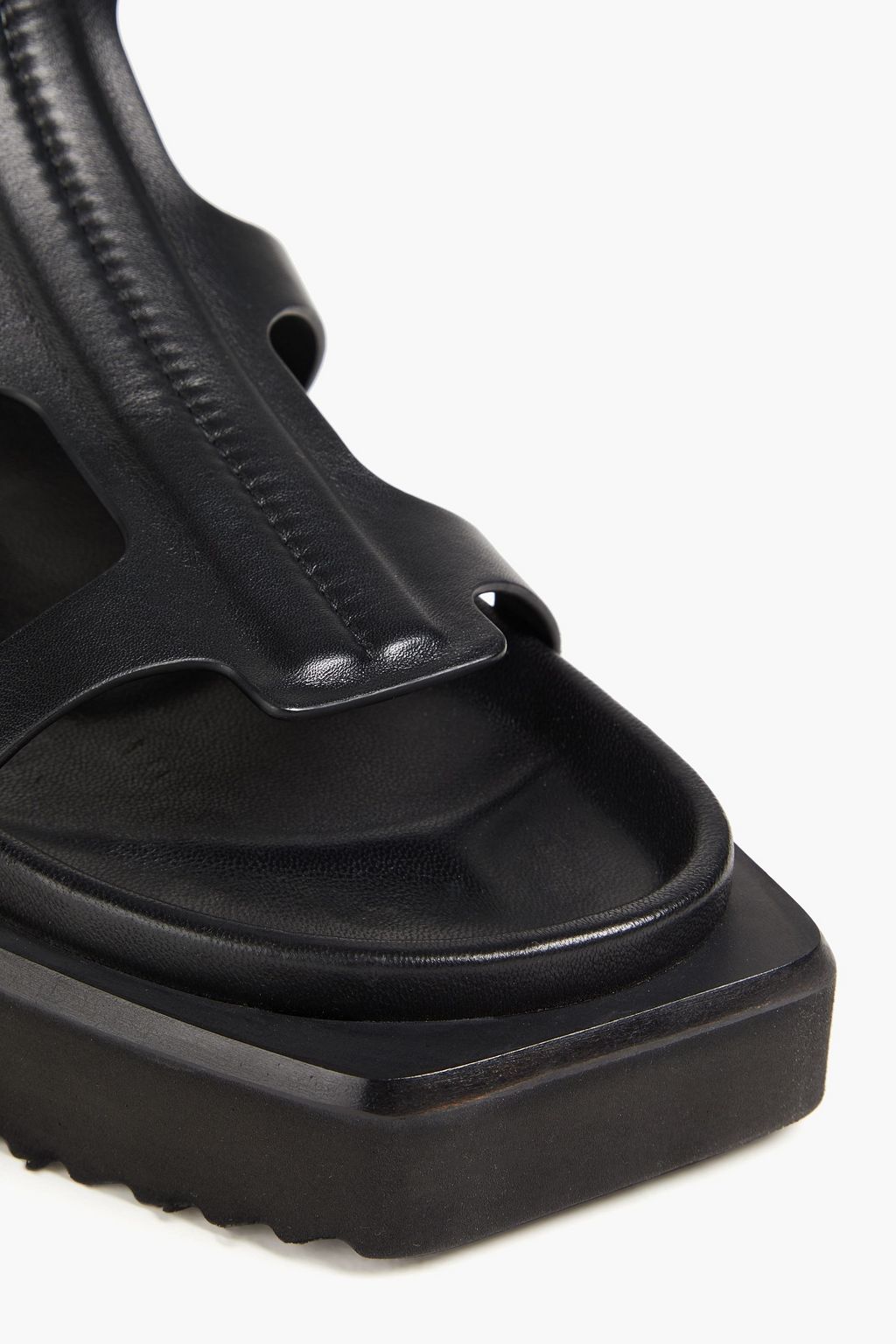 RICK OWENS Turbo Cyclops leather platform sandals