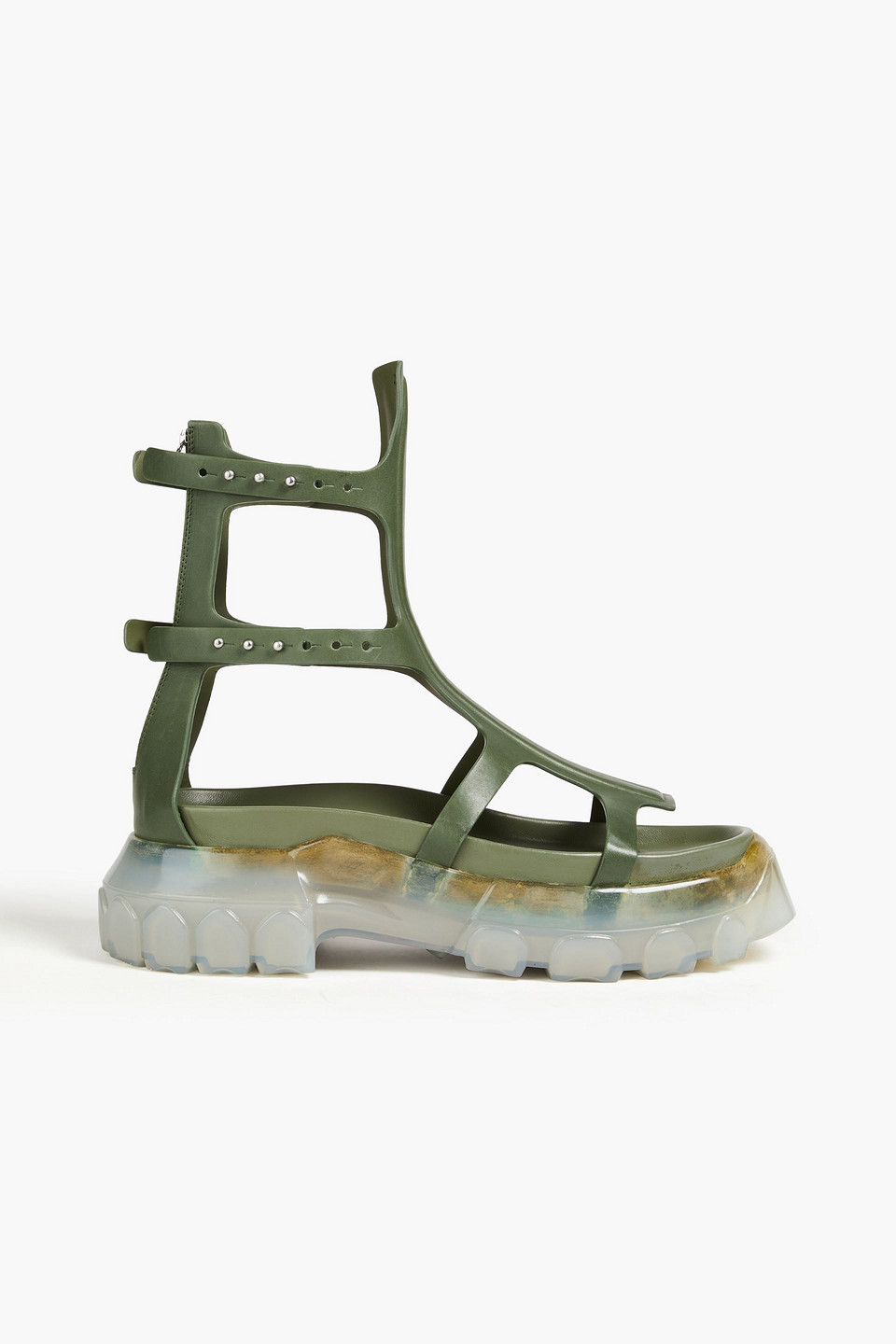 Rick Owens Spartan Tractor leather sandals | Smart Closet