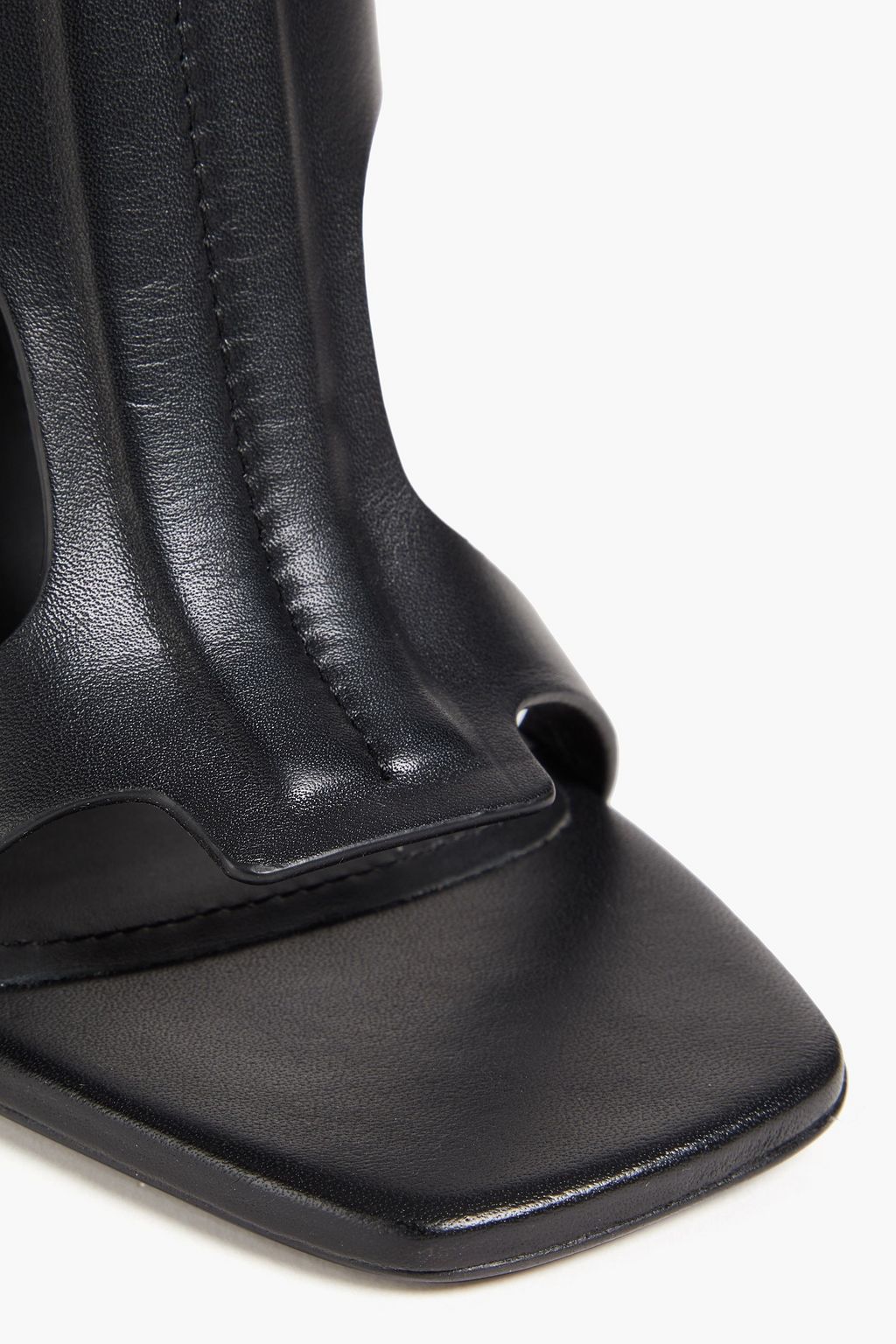 RICK OWENS صندل من الجلد متدرّج الألوان