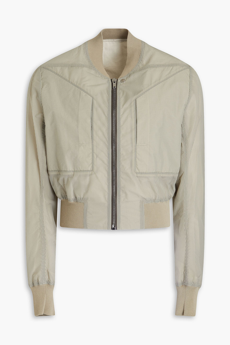 RICK OWENS RIPSTOP BOMBER JACKET