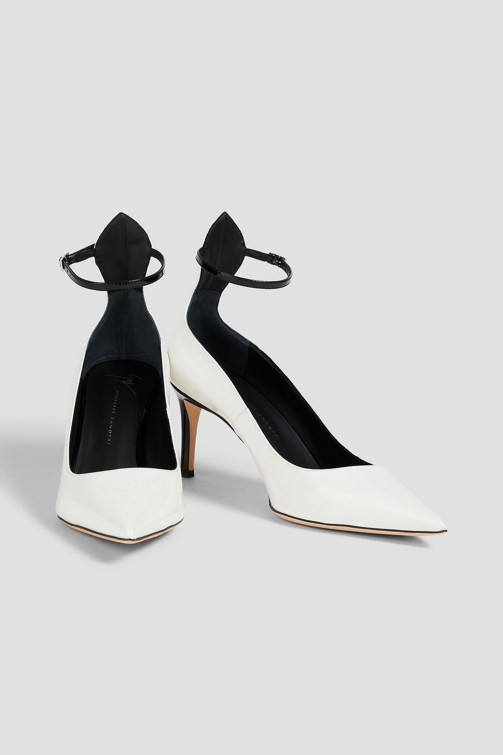 GIUSEPPE ZANOTTI 페이턴트 가죽 펌프스