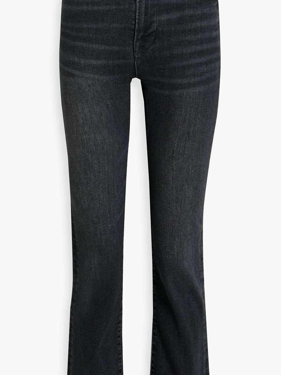 le super high high-rise straight-leg jeans