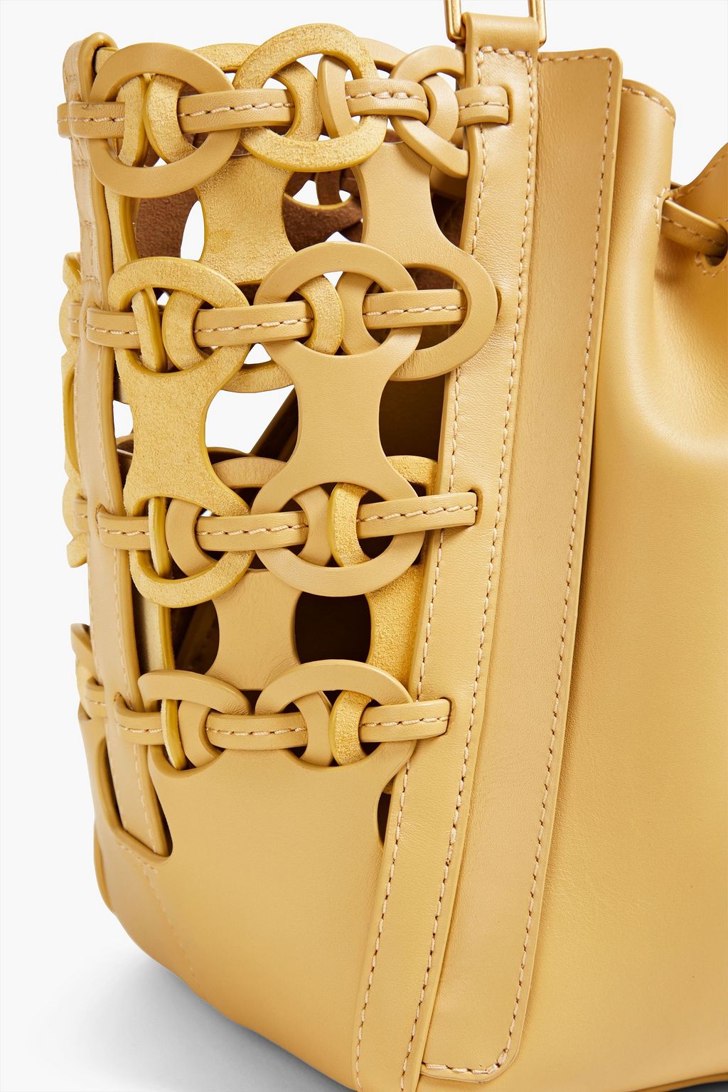 TORY BURCH McGraw lazercut leather tote THE