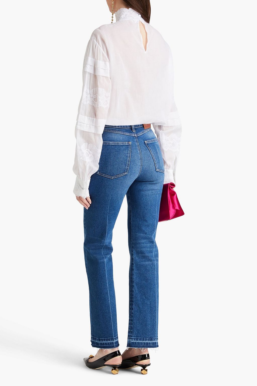 VALENTINO GARAVANI High-rise bootcut jeans