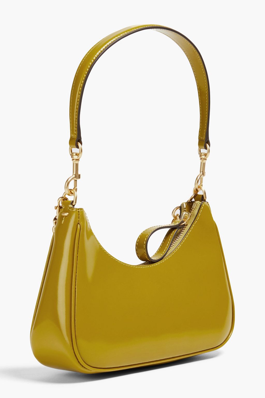 SHOULDER 20 BAG TERENCE IN BLACK PATENT CALFSKIN